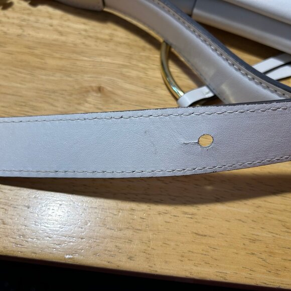 Womens Gianni Chiarini Firenze White Leather Hobo Shoulder Handbag * - Picture 13 of 16